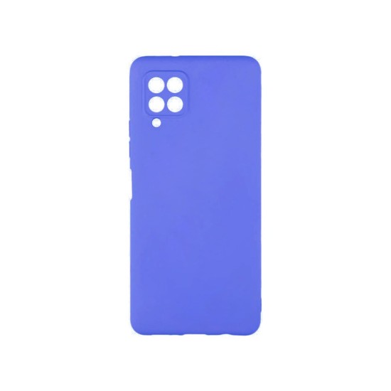 Capa de Silicone com Moldura de Câmera para Samsung Galaxy A22 4g Roxo